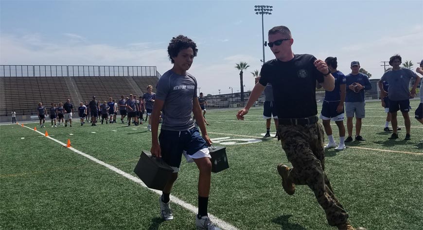 United States Marine Corps Infiltrate Davidson Field