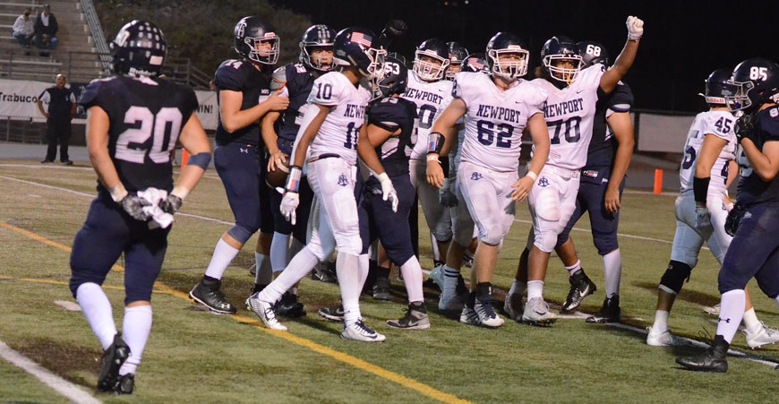 Sailors Stunned at Trabuco Hills